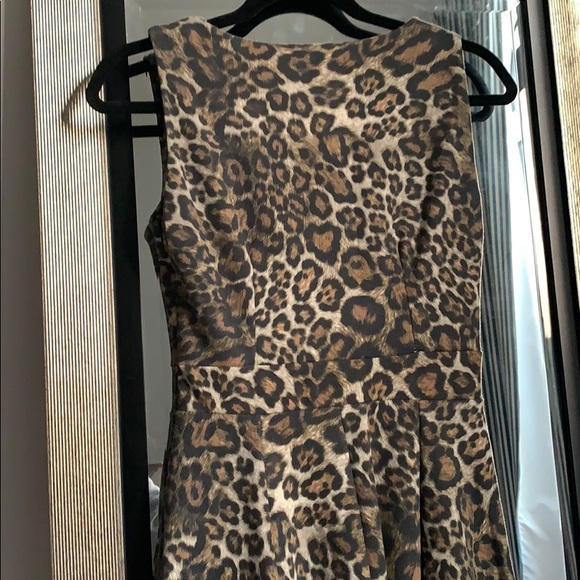 ZARAKNIT leopard dress - Picture 4 of 4